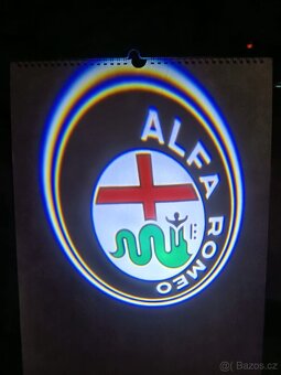 LED PROJEKTOR LOGO ALFA ROMEO - 7