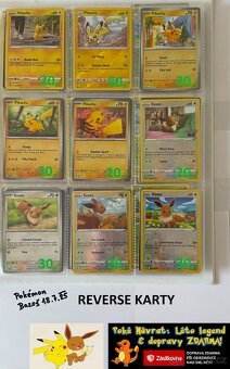 KUSOVÉ KARTY TCG POKÉMON (ORIGINÁL KARTY) (3) - 7