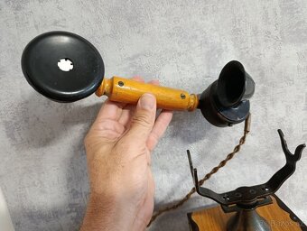 Starý retro telefon Tesla z roku 1979 Velice zachovalý - 7
