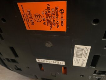 Autosedačka Cybex Solution X2-fix 15-36kg - 7
