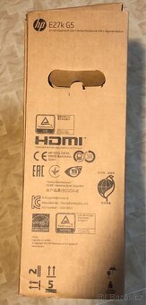 Monitor HP E27k G5 4K – nový, pouze rozbalený - 7