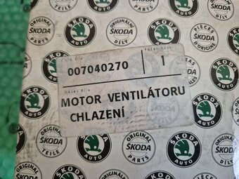 motorek ventilátoru chladiče Škoda Felicia 1.3 007040270 - 7