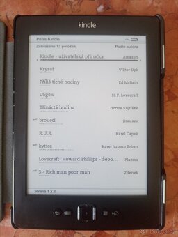 Čtečka Kindle 4 - 7