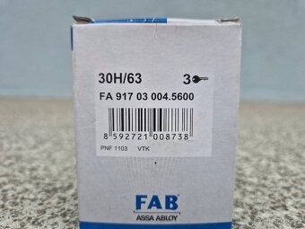 Visací zámek FAB 63mm, 30H/63, 3x klíč, FA 917 03 004 5600 - 7