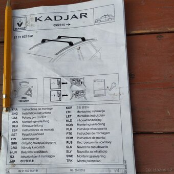 Střešní nosič Renault Kadjar - 7