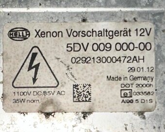 Pravý xenon 3T1941016E Škoda Superb 2 2009 - 7