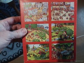 Dětské retro puzzle Nádraží. - 7