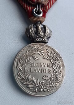 RU Stříbrná signum laudis FJI - 7