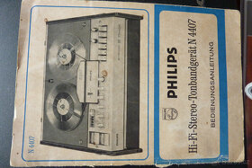 Kotoučový magnetofon PHILIPS N4407 - 7
