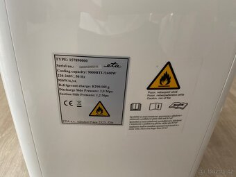 Mobilní klimatizace ETA Freezy 1578 90000 bílá - 7