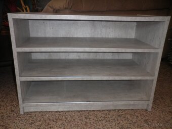Komoda se 6ti boxy - betonový vzhled - 7