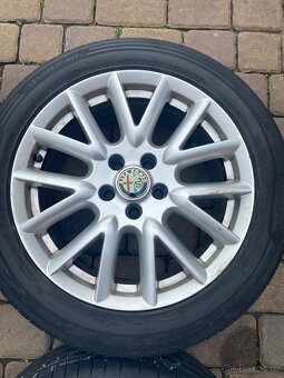ALU ALFA 159 5X110 R17 SADA LÉTO KOMPLET - 7