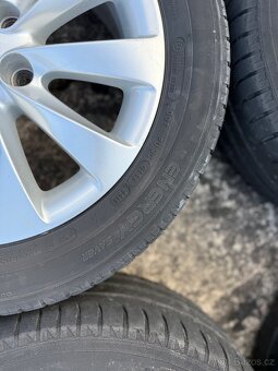 Alu kola Opel 5x110 R16 včetně pneu – originální disky - 7