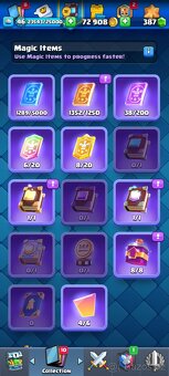 Účet clash royale - 7