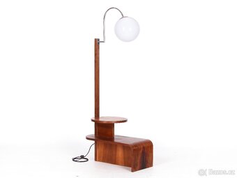 Velká podlahová lampa v ArtDeco stylu, nová elektroinstalace - 7