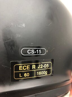 HELMA NA MOTORKU HJC CS-15 black - 7