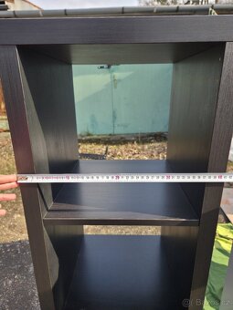 Knihovna tmavě hnědá - 7