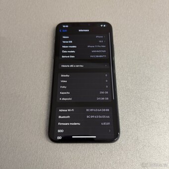 iPhone 11 Pro Max 256GB, 100% baterie, 12 měsíců záruka - 7