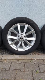 Alu kola 5x112 r17 originál Škoda Yeti - 7