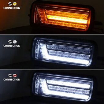 LED Svetlá Denné/Smerovky - Lada Niva - 7