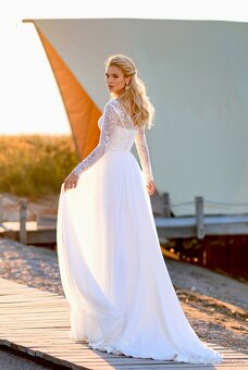 Luxusní nenošené svatební šaty, Anelisa 48-50 EU (3 XL-4XL) - 7