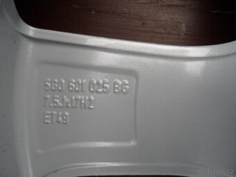 Originál Alu VW +Zimní Pneu Pirelli 205/60/16, ET 48 5X112 - 7