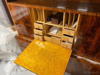 Starožitný sekretář/bar - 7