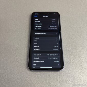 iPhone 11 128GB fialový, pěkný stav, 12 měsíců záruka - 7