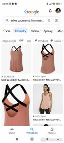 Nové dámské tílko Nike Dry Elastika - 7