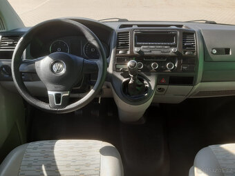 VW Transporter T5 facelift, 2,0 75kw, r.v.2012, 5míst, Long - 7