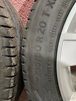 Prodám sadu alu disků Škoda Enyaq 20" Vega s novými pneu - 7