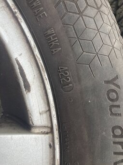 Sada Alu kol z vozu VW Golf, rozteč 5x112, ET38 - 7