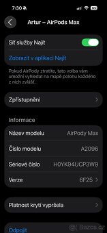 Apple Airpods MAX lightning Originalni sluchatka  - 7