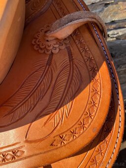 Westernové sedlo wade - 7