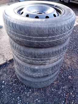 Sada kol 4x100, ET 50, R 15 vč. pneu 185/65 R 15 - 7
