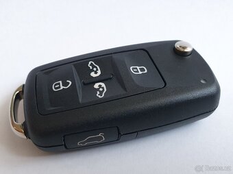 Klíč Vw Sharan Multivan Transporter 5 tlačítek. - 7