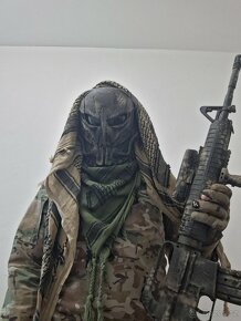 Celoobličejová maska alien DIY KRYLON camo - 7