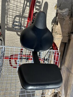 24 "Dospělá tříkolka 6 rychlostí Seniorské s košíkem - 7