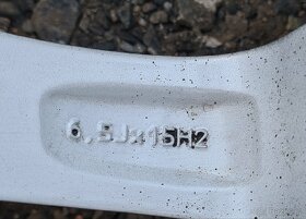 Letní sada Alu kola 4x100 195/60 R15 - 7