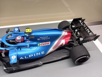 ALPINE A521 ESTEBAN OCON VÍTĚZ GP MAĎARSKA 2021 SPARK 1:18 - 7