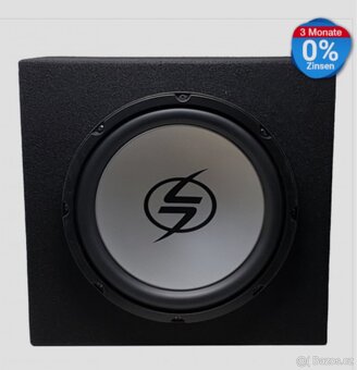 Subwoofer Crunch-Lightning Zesilovač Toxic + Kabeláž - 7