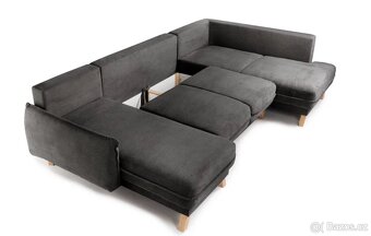 Velké rozkládací sofa TORI XXL - 7