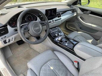 Audi A8 3.0 TDI 193 KW/QUATTRO/Webasto/Kůže/Top výbava/2017 - 7