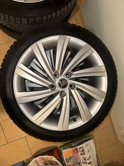 Alu kola Škoda 18, 225/45 R18 - 7