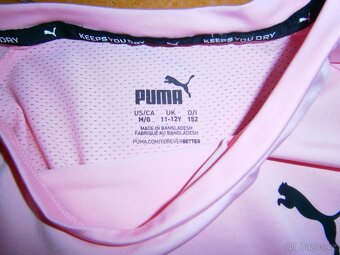 Krásná mikina,tričko a legíny Puma vel.152 - 7