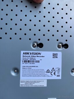 đ˘ KAMEROVĂ BEZPEÄNOSTNĂ SYSTĂM HIKVISION 4K IP POE - 7
