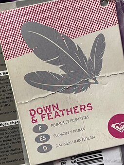 SKVĚLÁ dámská lyžařská PÉŘOVÁ BUNDA ROXY za SUPER CENU - 7