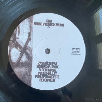 GNU Srdce v kusech zvuku vinyl top stav rarita - 7