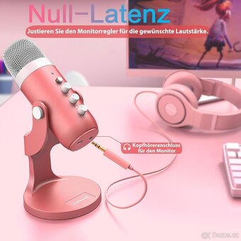 Nový studiový mikrofon pro streamování a hraní - 7