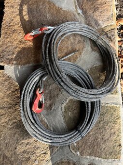 Ocelová lana s hákem - 7